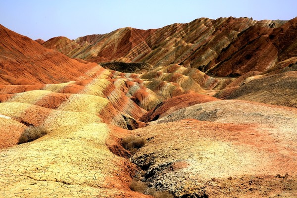 单斜岩层