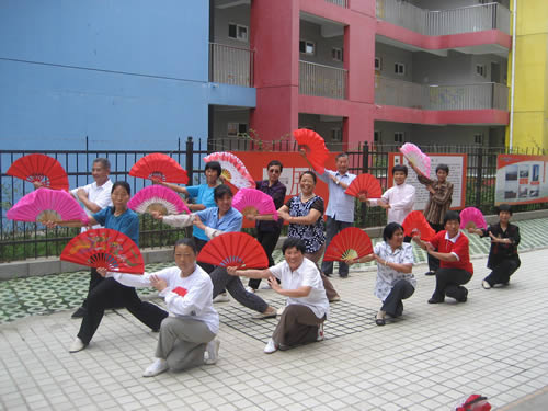 太极扇舞蹈队 太极扇舞蹈队