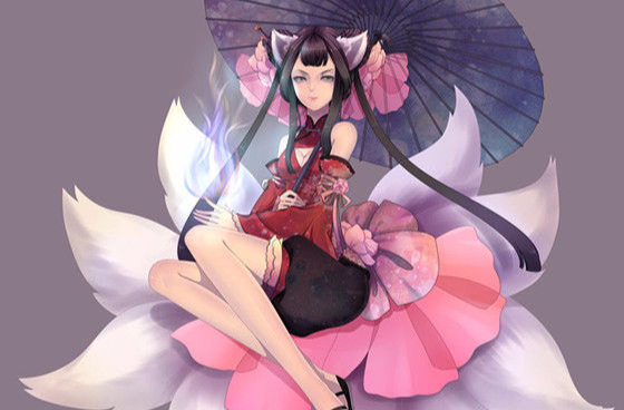 九尾妖狐(东方古代传说中的妖兽) 九尾妖狐(东方古代传说中的妖兽)