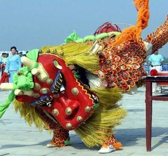 河南商丘睢县麒麟舞 河南商丘睢县麒麟舞