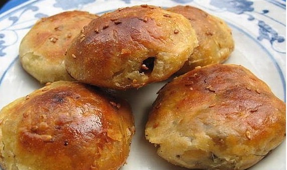 黄山“蟹壳黄“烧饼”” 黄山“蟹壳黄“烧饼””