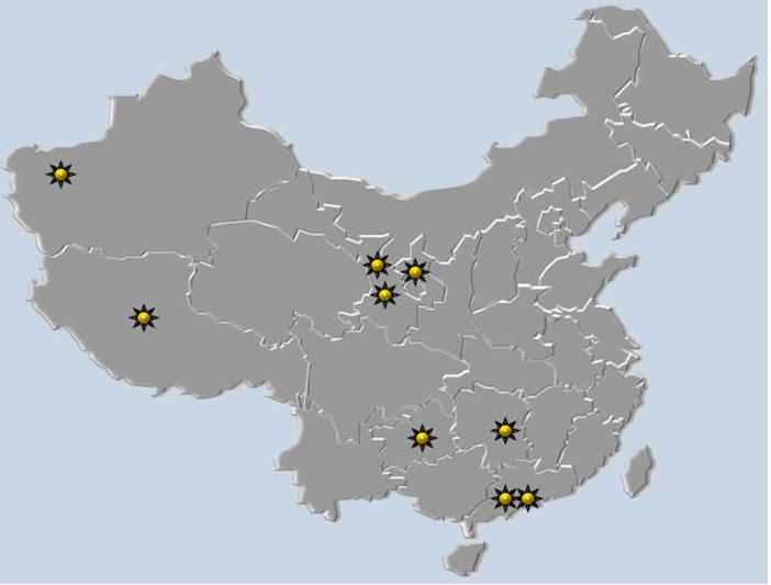 猪O型口蹄疫中国国内分布情况 猪O型口蹄疫中国国内分布情况