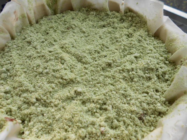 抹茶红豆松糕