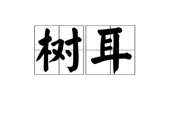 树耳(汉语词语)