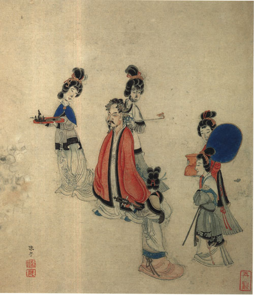 杨慎簪花 杨慎簪花