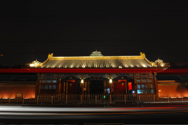 景山公园大门 景山公园大门