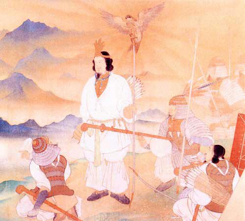 神武天皇(古绘) 神武天皇(古绘)