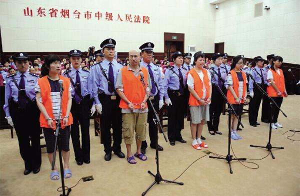 2014年8月21日庭审现场 2014年8月21日庭审现场