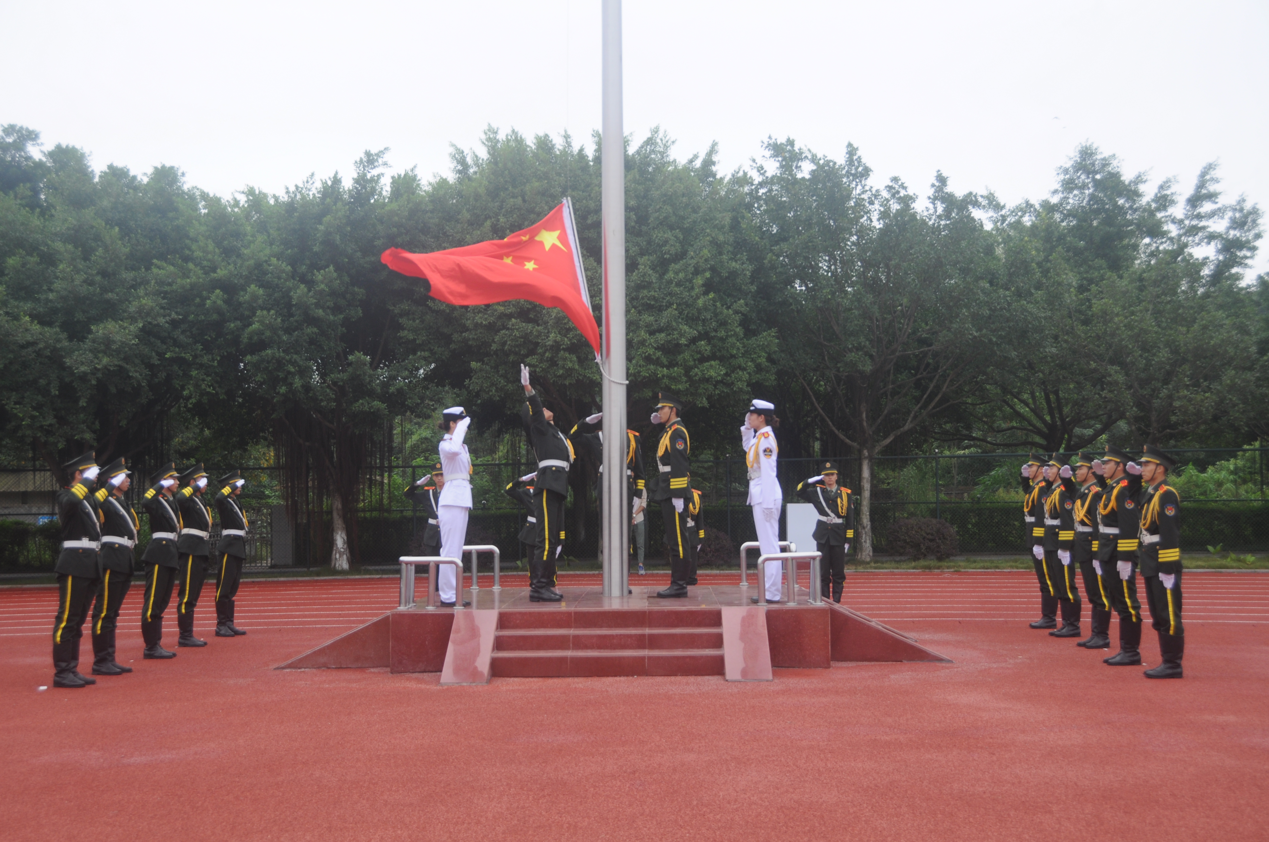 西南大学荣昌校区国旗班 西南大学荣昌校区国旗班