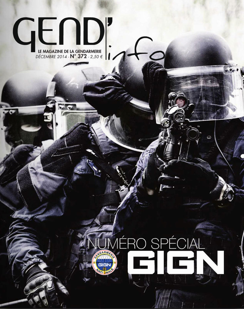 GIGN 40周年宣传封面 GIGN 40周年宣传封面