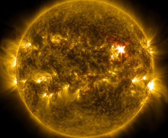 太阳耀斑爆发 太阳耀斑爆发