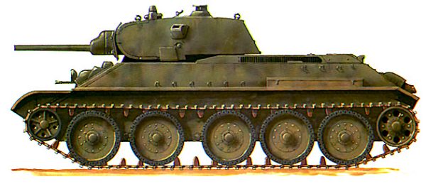 183厂产1940年型T-34/76 183厂产1940年型T-34/76