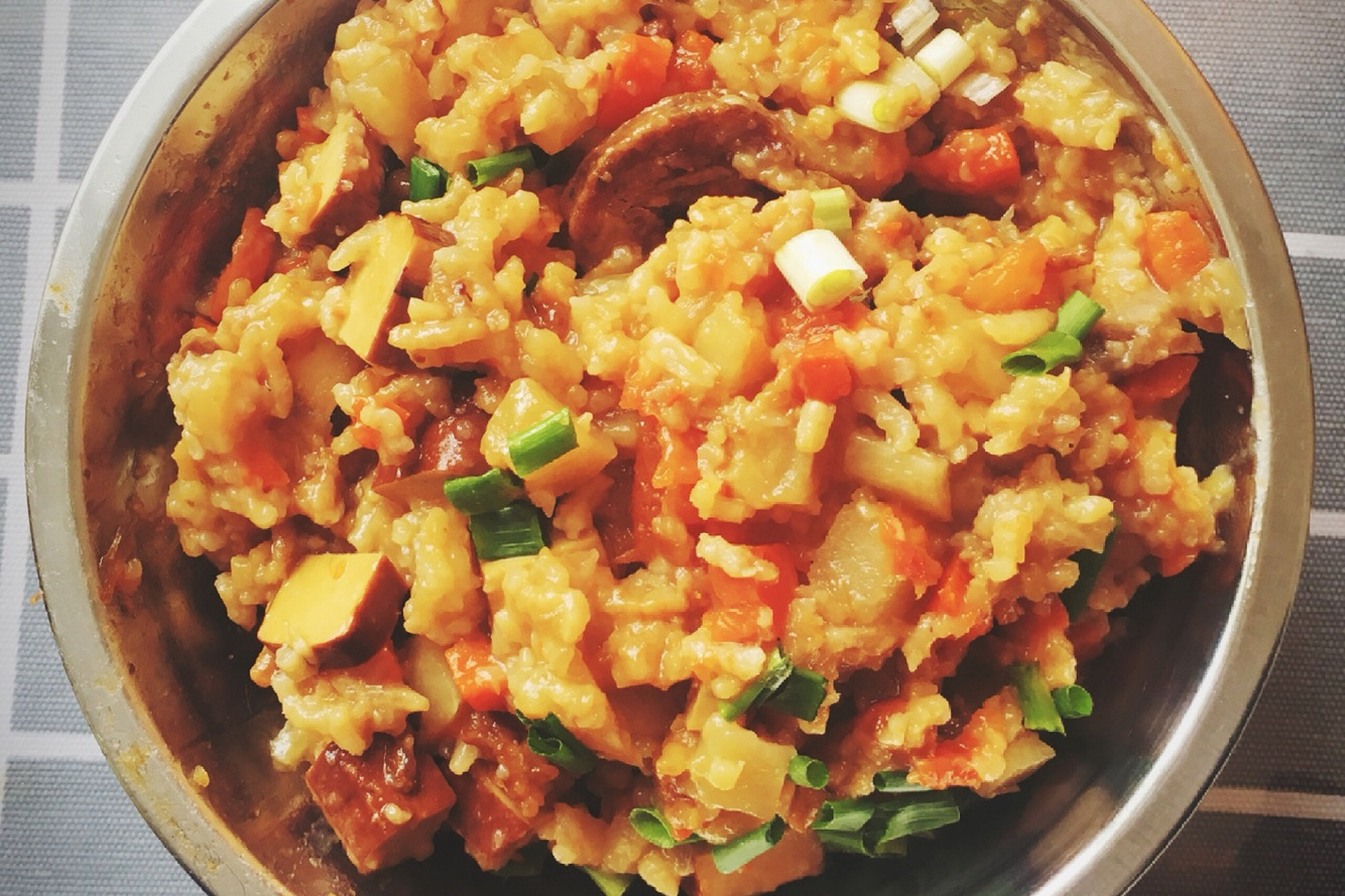 豆腐焖饭 豆腐焖饭