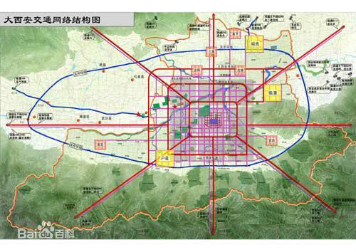 西安中轴线 西安中轴线