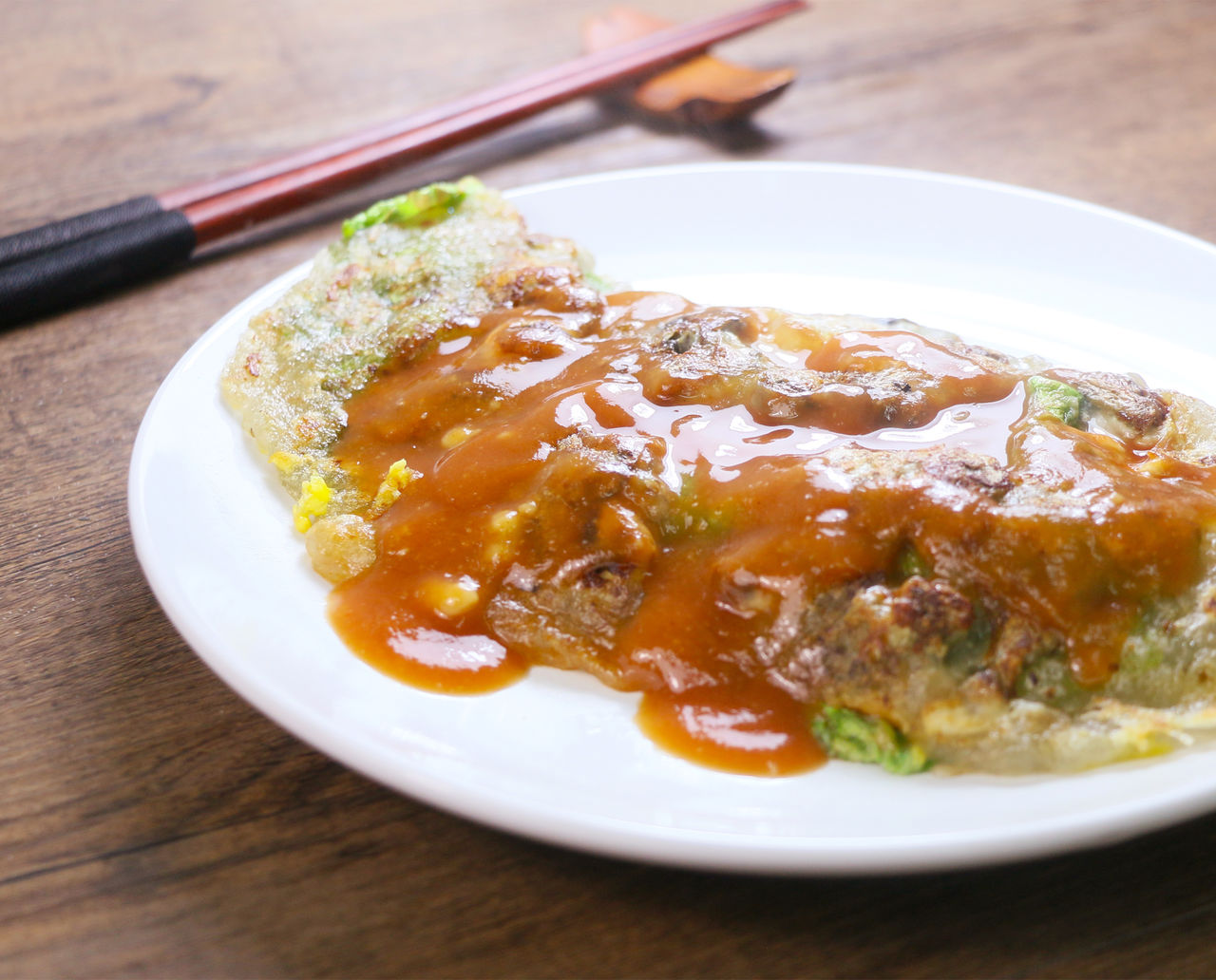 蚵仔煎(舌尖上的蚝烙/海蛎煎/蚵仔煎) 蚵仔煎(舌尖上的蚝烙/海蛎煎/蚵仔煎)