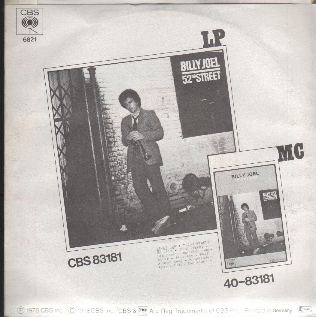 My Life(Billy Joel1978年演唱的歌曲) My Life(Billy Joel1978年演唱的歌曲)
