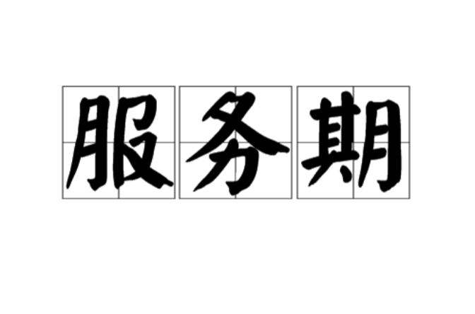 服务期 服务期