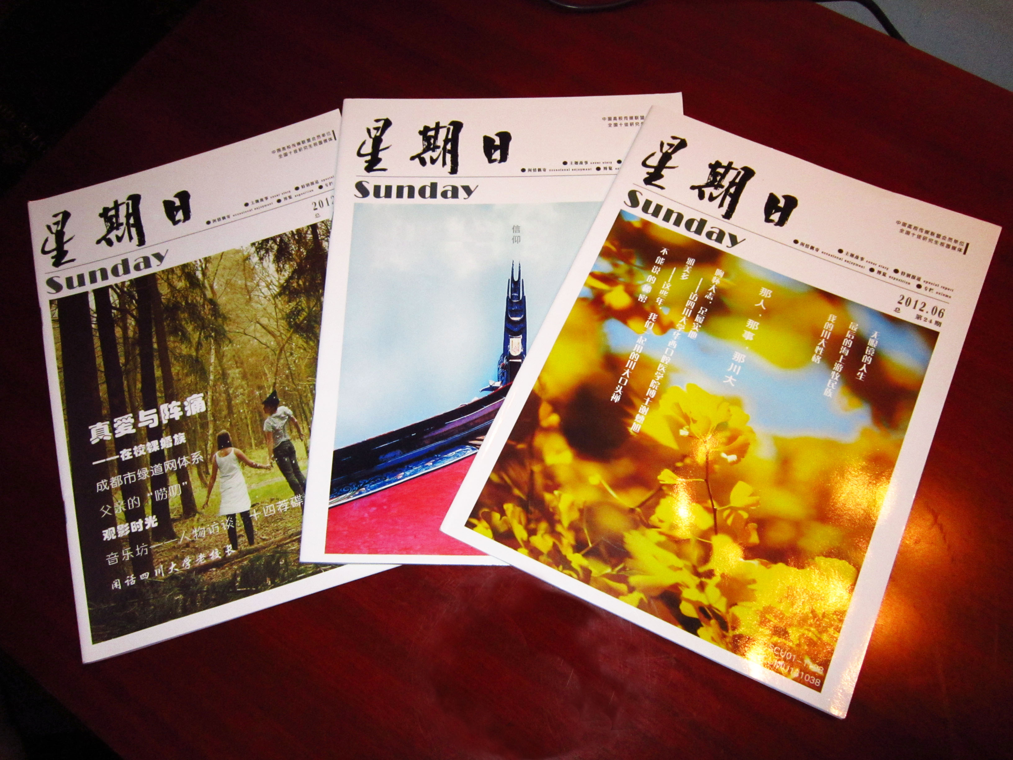 星期日(四川大学研究生院主办学生刊物) 星期日(四川大学研究生院主办学生刊物)