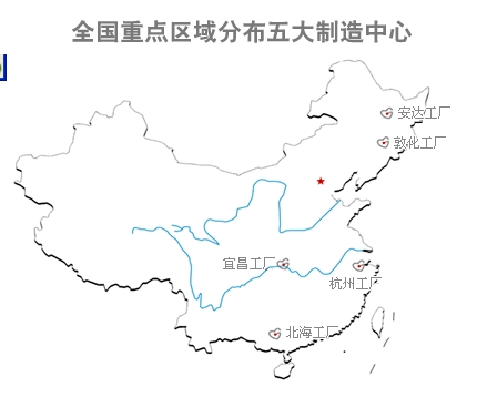 工厂分布 工厂分布