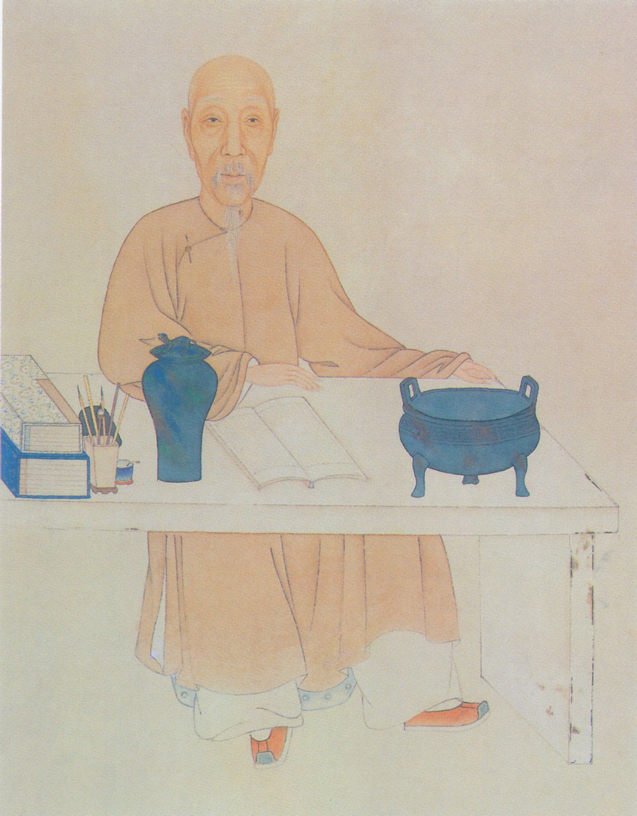 阮元像(清叶衍兰绘) 阮元像(清叶衍兰绘)