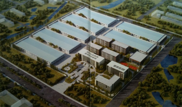 南京迦南製药设备有限公司鸟瞰图 南京迦南製药设备有限公司鸟瞰图