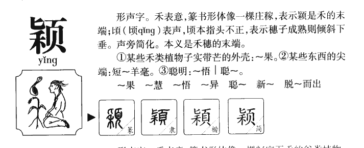 颖(汉字) 颖(汉字)