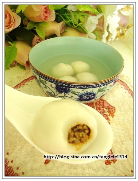 白芝麻汤圆 白芝麻汤圆