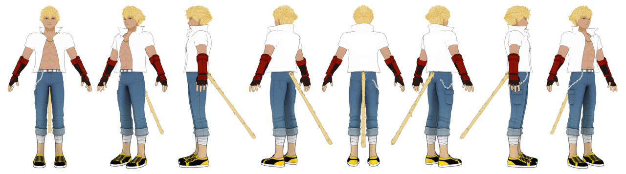 Sun WuKong(孙悟空)三视图 Sun WuKong(孙悟空)三视图
