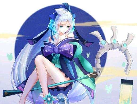 青行灯(出自《百鬼夜行》的妖怪。) 青行灯(出自《百鬼夜行》的妖怪。)