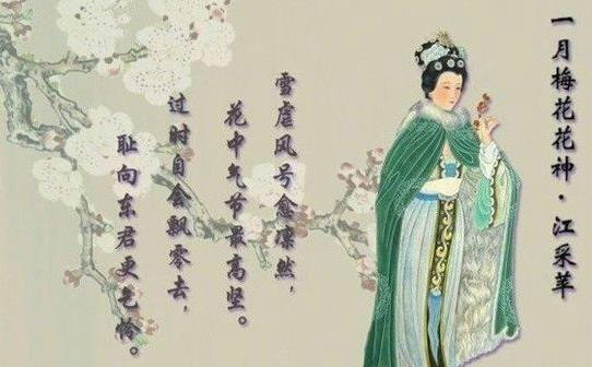 梅妃·女十二月花神·一月梅花花神 梅妃·女十二月花神·一月梅花花神