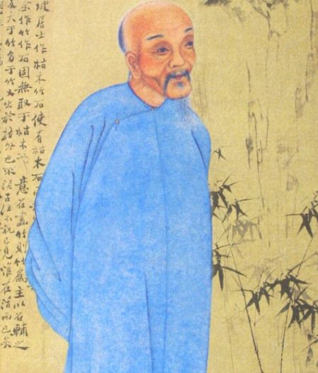 郑板桥画像 郑板桥画像