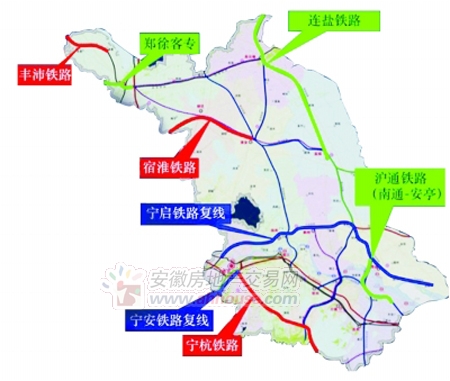 宿淮铁路走向图 宿淮铁路走向图