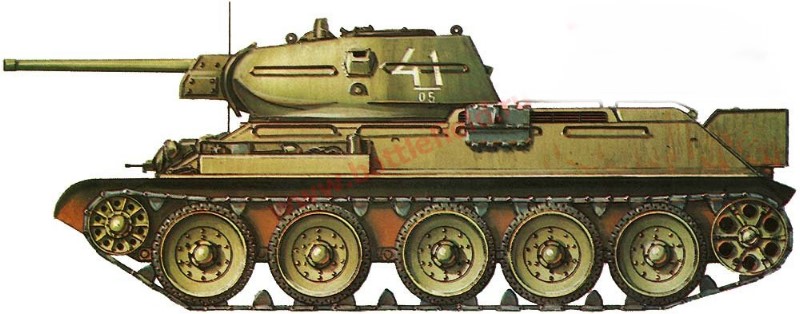 112厂产1942年型T-34/76 112厂产1942年型T-34/76