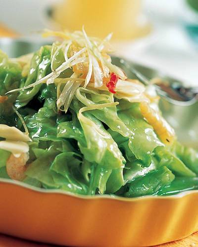 虾皮捲心菜 虾皮捲心菜