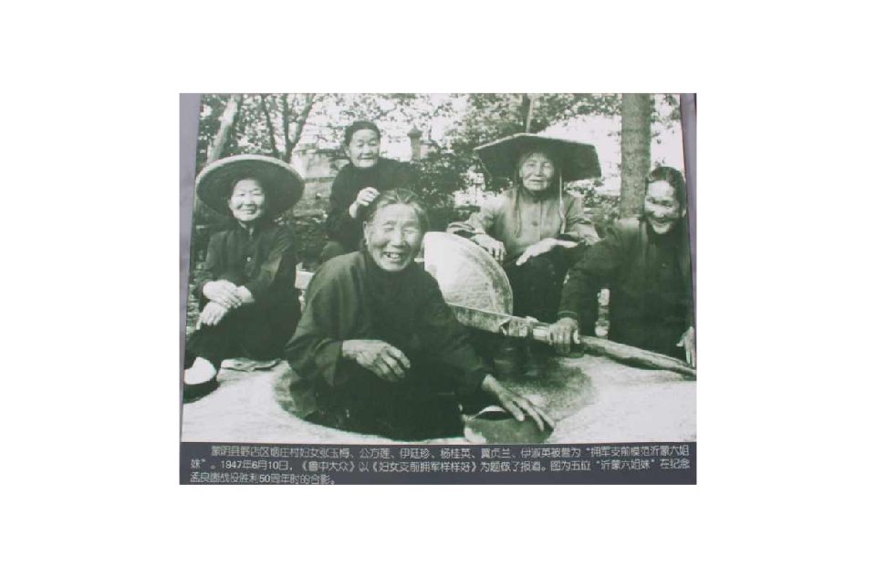 沂蒙六姐妹(解放战争时期支前模範) 沂蒙六姐妹(解放战争时期支前模範)