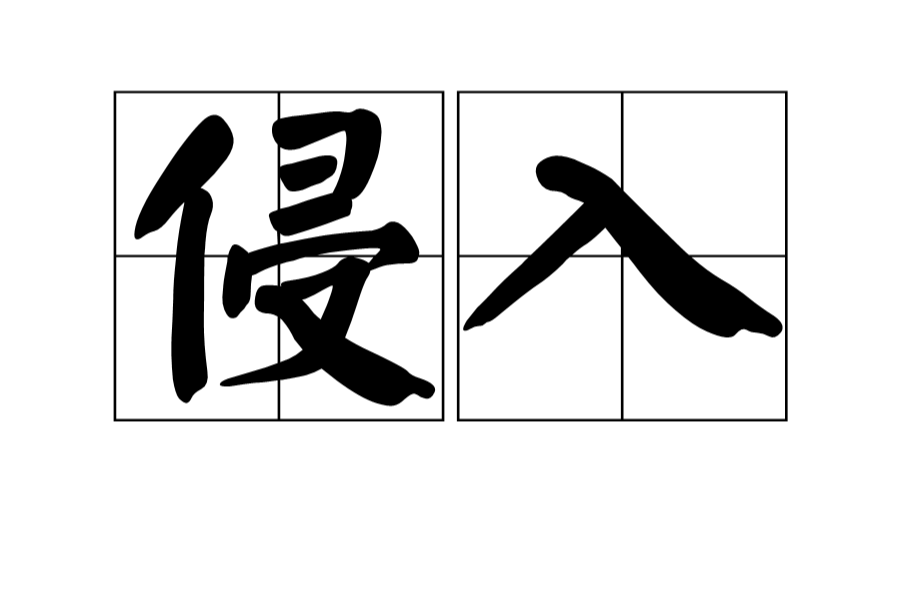 侵入 侵入