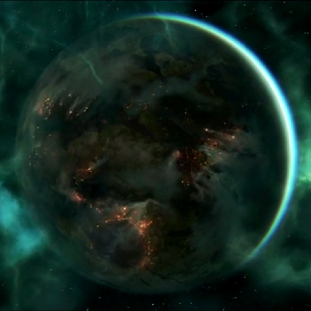 致远星被玻璃化后的模样 致远星被玻璃化后的模样