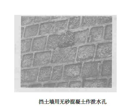 挡土墙排水设施 挡土墙排水设施