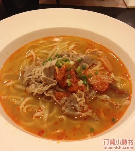 韩风泡菜肥牛面