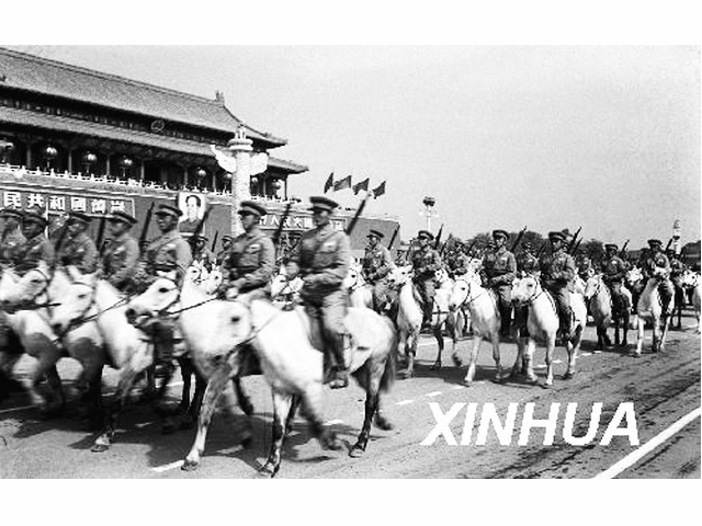 参加国庆阅兵 参加国庆阅兵