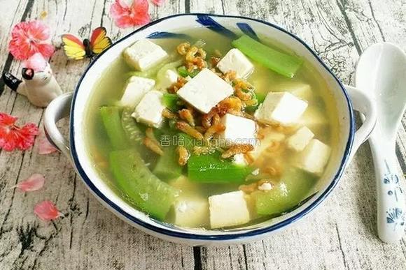 海米白菜豆腐汤 海米白菜豆腐汤
