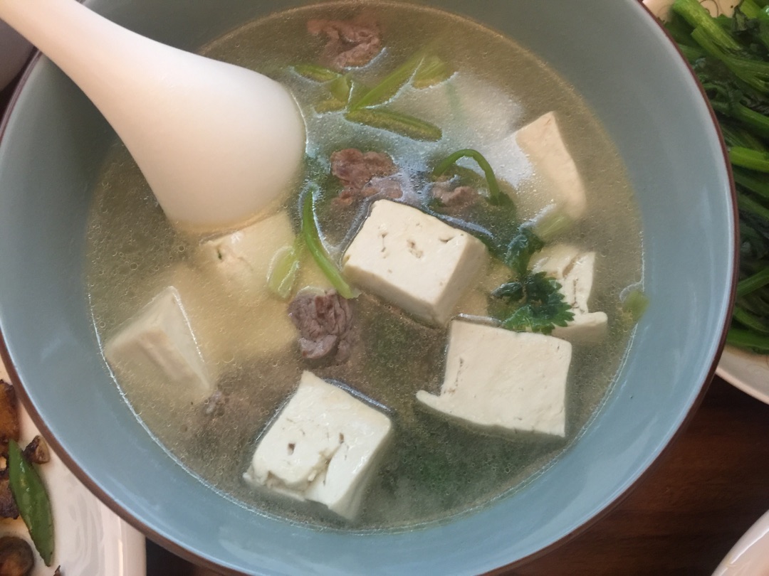 豆腐牛肉汤 豆腐牛肉汤