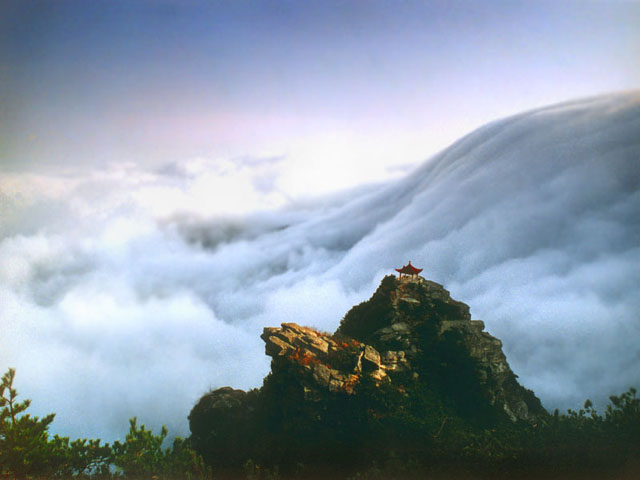 庐山云瀑 庐山云瀑