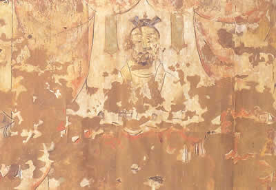墓室中的高润画像 墓室中的高润画像