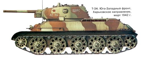 STZ产41~42年型T-34/76,全钢负重轮 STZ产41~42年型T-34/76,全钢负重轮