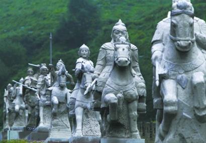 雁门关雕塑 雁门关雕塑