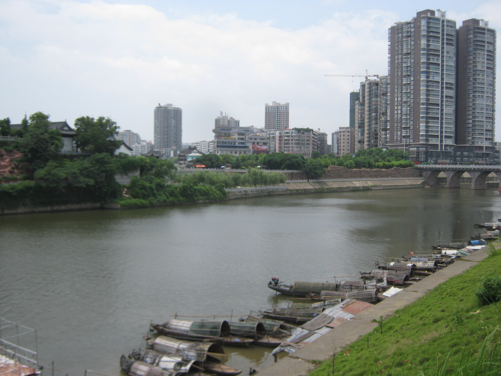 流经衡阳市石鼓书院的蒸水 流经衡阳市石鼓书院的蒸水
