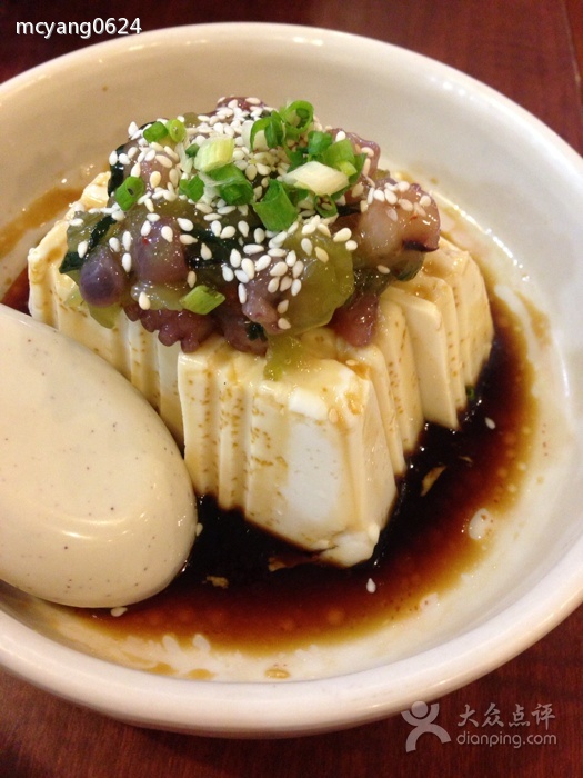 芥末章鱼冻豆腐