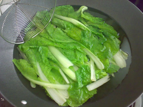 焯小白菜 焯小白菜