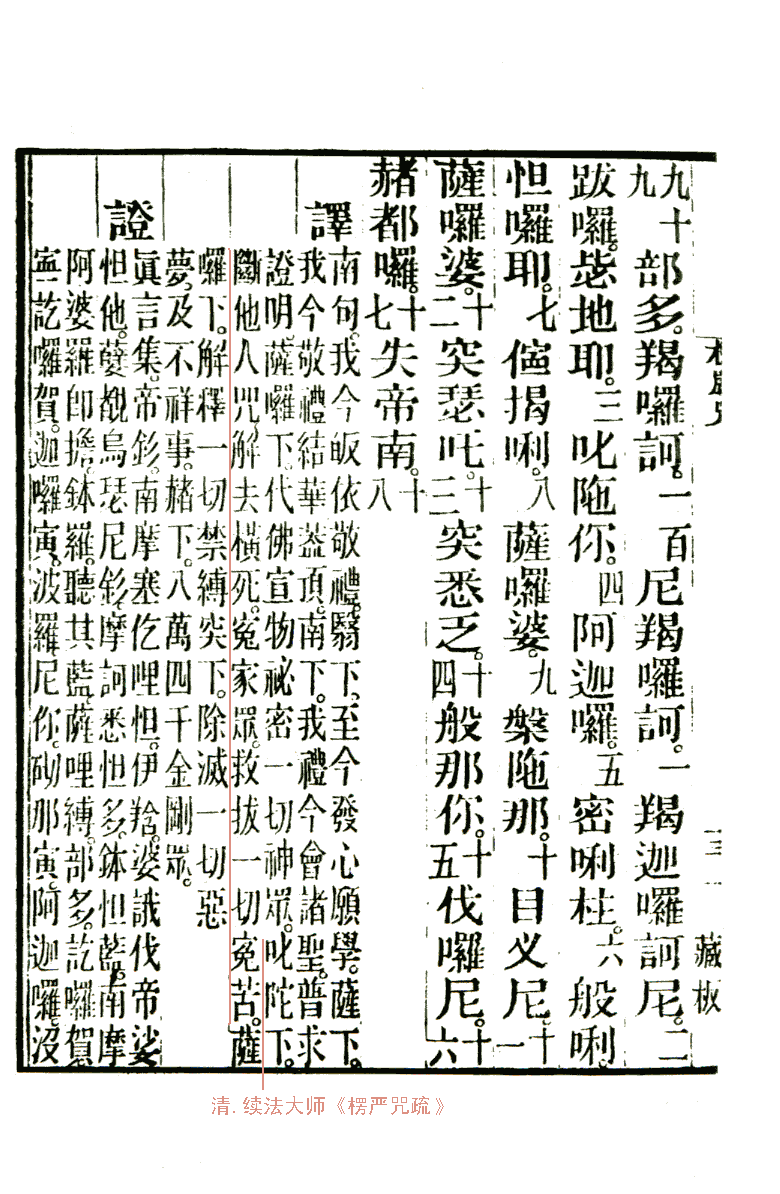 楞严咒 楞严咒